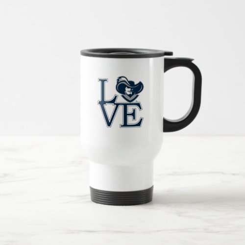 Xavier University Love Travel Mug