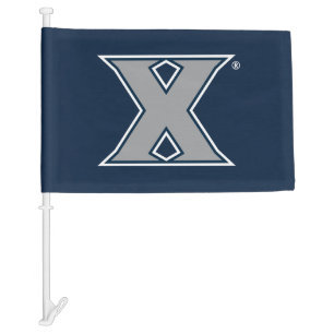 Xavier University Mark Car Flag