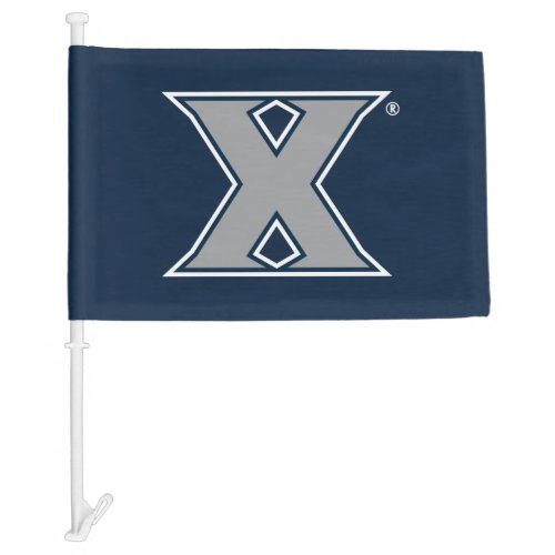 Xavier University Mark Car Flag