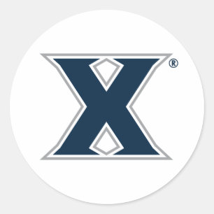 Xavier University Mark Classic Round Sticker