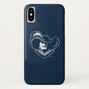 Xavier University Mark Distressed iPhone X Case