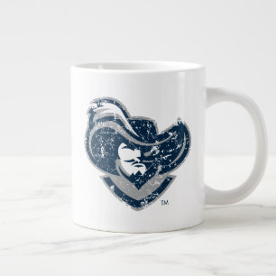 Xavier University Mark Distressed Giant Coffee Mug