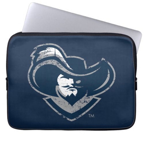 Xavier University Mark Distressed Laptop Sleeve