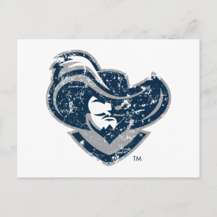 Xavier University Mark Distressed Postcard