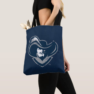 Xavier University Mark Distressed Tote Bag