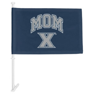 Xavier University Mom Car Flag
