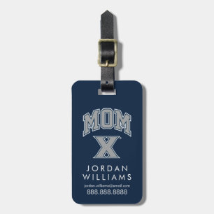 Xavier University Mom Luggage Tag