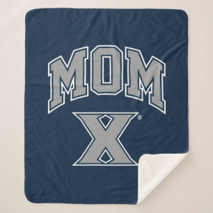 Xavier University Mom Sherpa Blanket