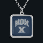 Xavier University Mom Silver Plated Necklace<br><div class="desc">Check out these Xavier University Mark designs! Show off your Xavier University Pride with these new University products. These make the perfect gifts for the Xavier student, alumni, family, friend or fan in your life. All of these Zazzle products are customizable with your name, class year, or club. Go Musketeers!...</div>