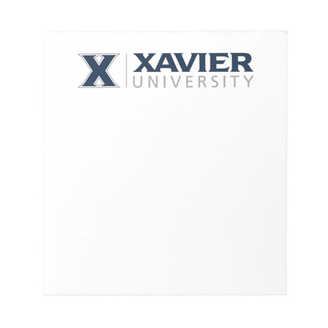 Xavier University Notepad (Front)