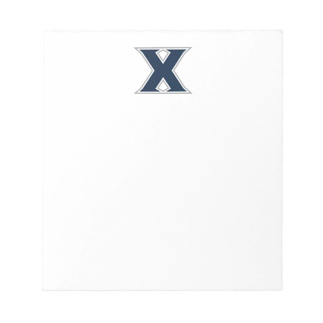 Xavier University Notepad (Front)