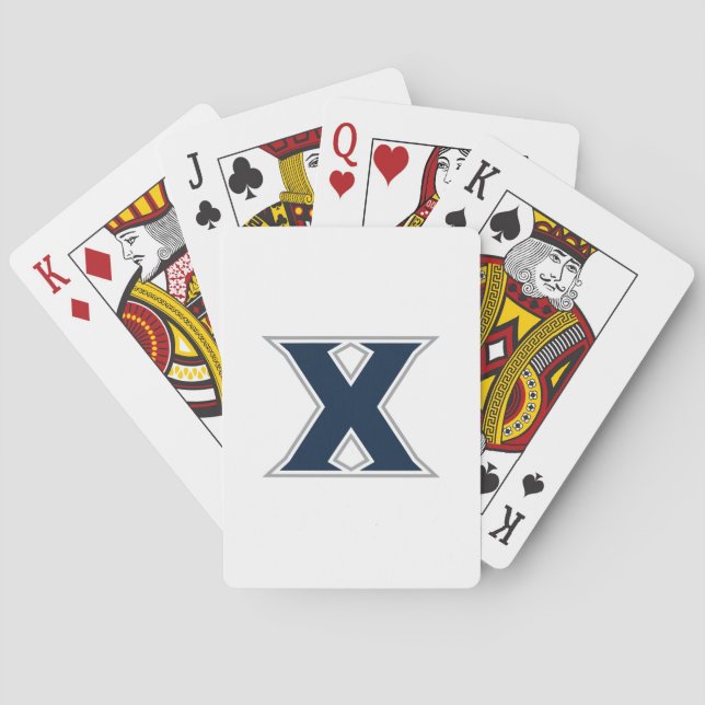 Xavier University Poker Cards (Back)