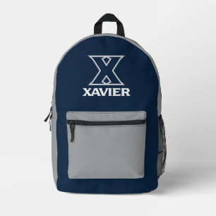 Xavier University Printed Backpack