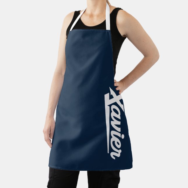 Xavier University Script Apron (Insitu)