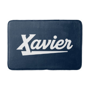 Xavier University Script Bath Mat