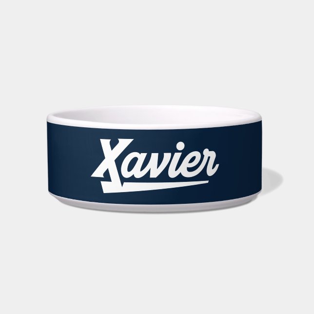 Xavier University Script Bowl (Front)