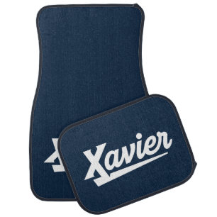 Xavier University Script Car Floor Mat