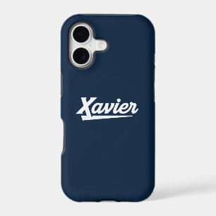Xavier University Script iPhone 17 Case