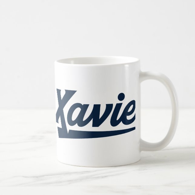 Xavier University Script Coffee Mug (Right)