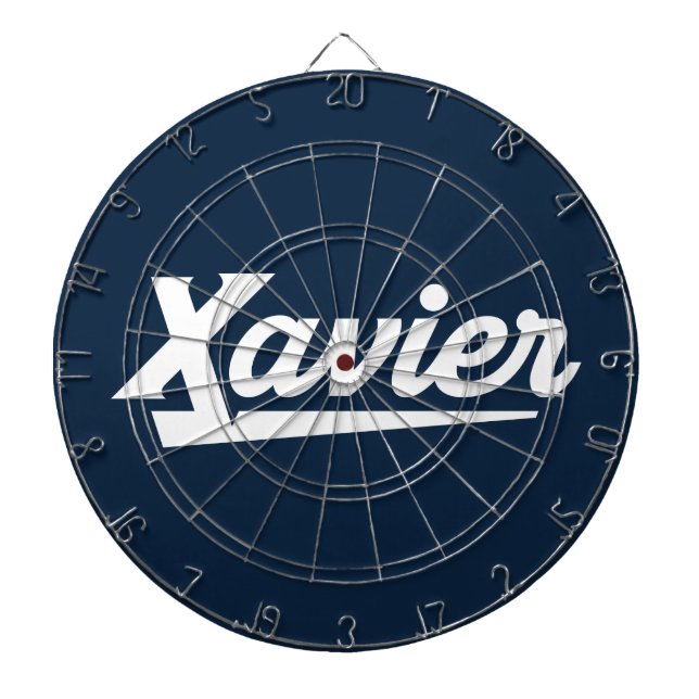 Xavier University Script Dart Board (Front)