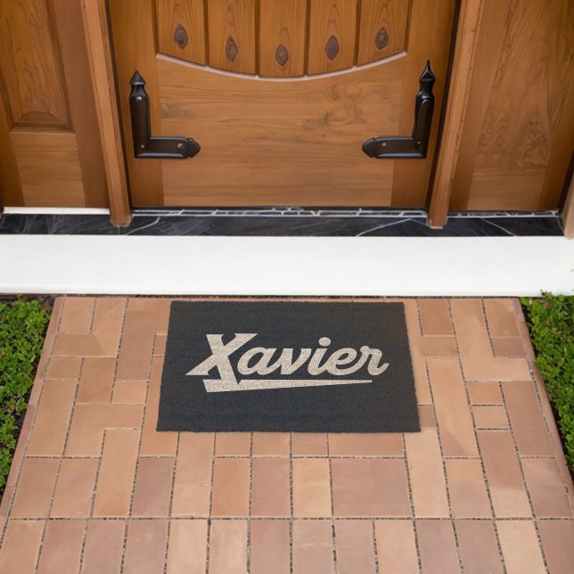 Xavier University Script Fiber Doormat (Insitu (Outdoor))