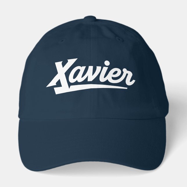Xavier University Script Hat (Front)