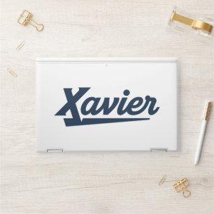 Xavier University Script HP Laptop Skin