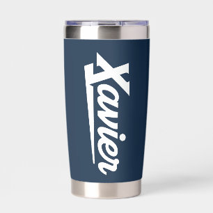 Xavier University Script Insulated Tumbler