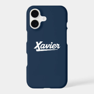 Xavier University Script iPhone 17 Case