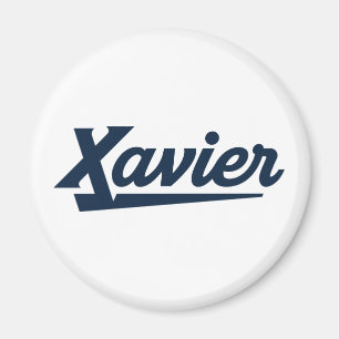 Xavier University Script Magnet