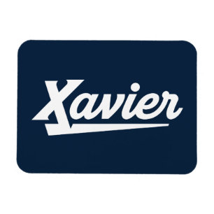 Xavier University Script Magnet