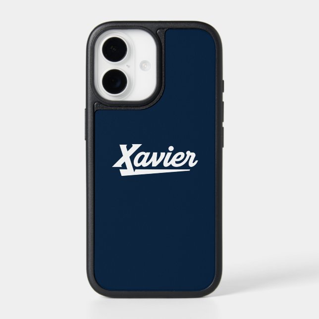 Xavier University Script Otterbox iPhone Case (Back)