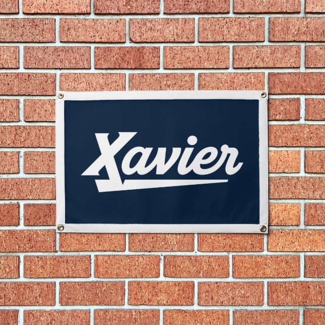Xavier University Script Pennant (Insitu 1)