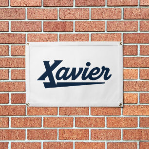 Xavier University Script Pennant