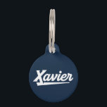 Xavier University Script Pet ID Tag<br><div class="desc">Get ready to level up your everyday swagger and show the world your undeniable school pride with this official Xavier University product! Whether you are a dedicated student crushing your classes on the vibrant campus, a proud alumni representing your fierce collegiate roots, or a passionate fan cheering loudly for the...</div>