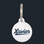 Xavier University Script Pet ID Tag<br><div class="desc">Get ready to level up your everyday swagger and show the world your undeniable school pride with this official Xavier University product! Whether you are a dedicated student crushing your classes on the vibrant campus, a proud alumni representing your fierce collegiate roots, or a passionate fan cheering loudly for the...</div>