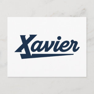 Xavier University Script Postcard