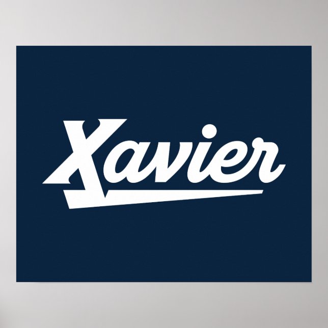 Xavier University Script Poster (Front)