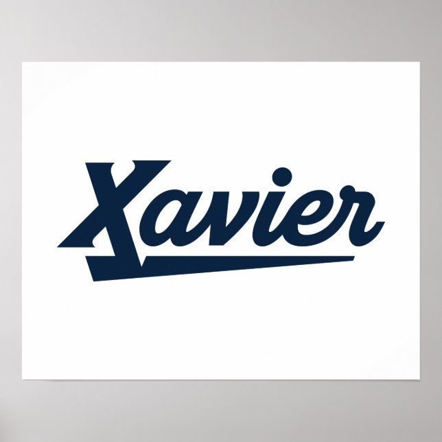 Xavier University Script Poster (Front)