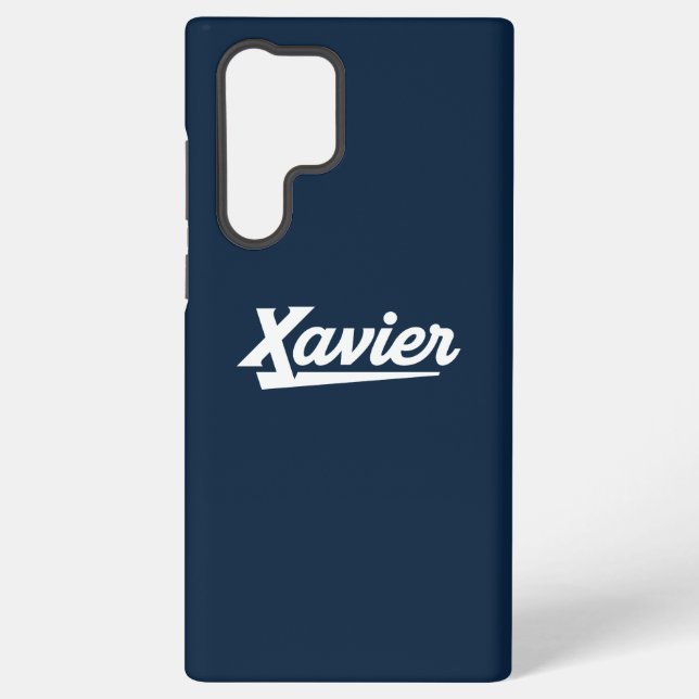 Xavier University Script Samsung Galaxy Case (Back)