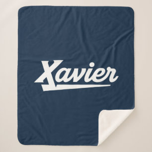 Xavier University Script Sherpa Blanket