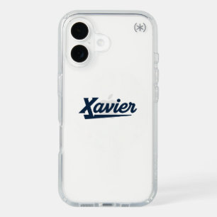 Xavier University Script iPhone 16 Case