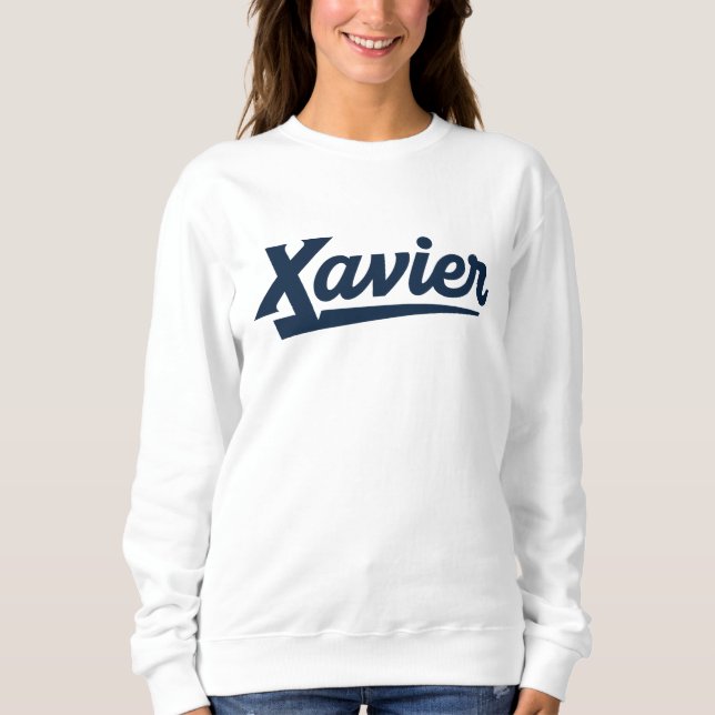 Xavier University Script Sweatshirt (Front)