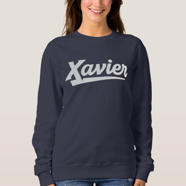 Xavier University Script Sweatshirt (Front)