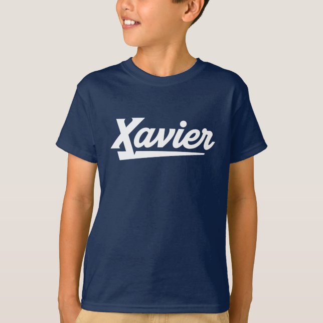 Xavier University Script T-Shirt (Front)