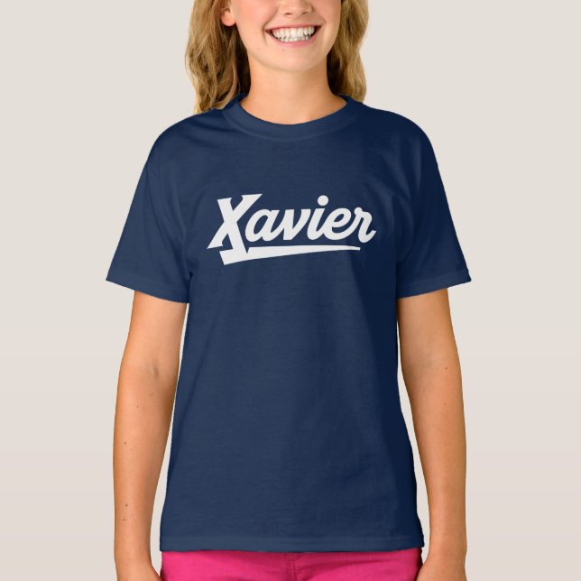 Xavier University Script T-Shirt (Front)