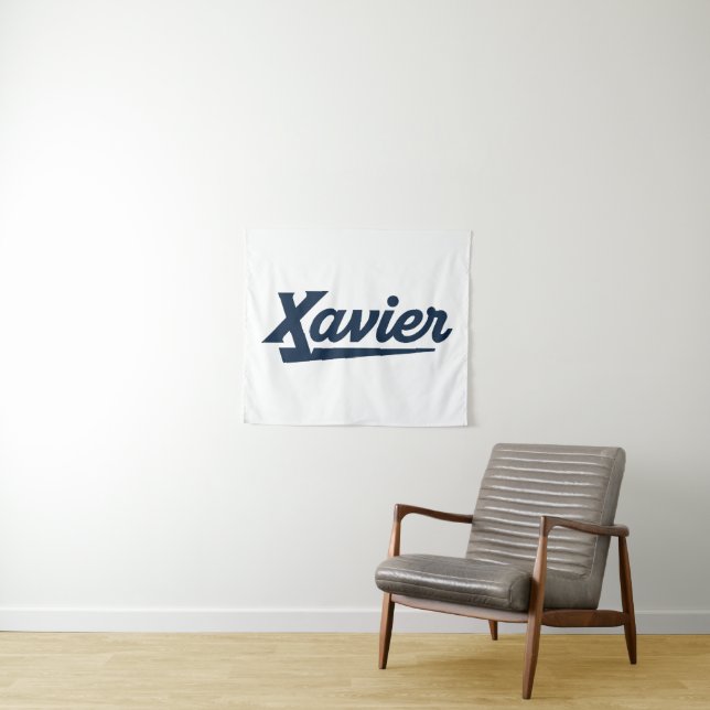 Xavier University Script Tapestry (In Situ (Horizontal))