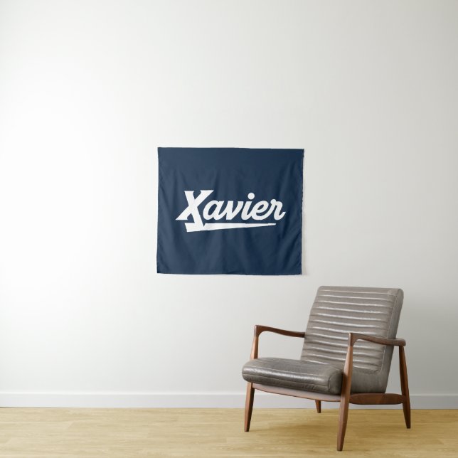 Xavier University Script Tapestry (In Situ (Horizontal))