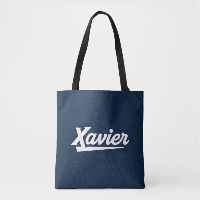 Xavier University Script Tote Bag (Front)