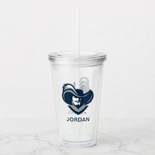 Xavier University Secondary Mark Acrylic Tumbler